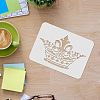 Large Plastic Reusable Drawing Painting Stencils Templates DIY-WH0202-119-3