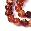 Dyed Natural Agate Beads Strands G-T144-27C-3