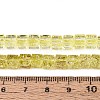 Crackle Transparent Glass Beads Strands GLAA-N062-6mm-05-4