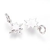 Brass Charms KK-G364-15P-1