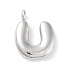 Rack Plating Brass Balloon Letter Pendants LS-KK-C050-01P-U-1