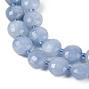 Natural White Jade Beads Strands G-B094-A13-01-3