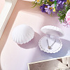 Shell Shaped Velvet Jewelry Storage Boxes VBOX-TADJ0001-02B-6