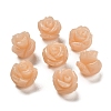 Synthetic Coral Carved Beads CORA-H003-01B-08-1