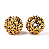 AB-Color Resin Rhinestone Beads RESI-S315-14x16-07-2
