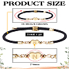 1Pc Adjustable Nylon Cord Bracelets for Women Men BJEW-LP0001-30N-2