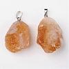 Natural Citrine Pendants G-G884-A01-1