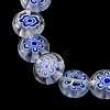 Handmade Millefiori Lampwork Beads Strands LAMP-G164-04L-3