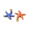 304 Stainless Steel Enamel Charms STAS-Q363-14I-G-2