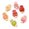 Opaque Resin Imitation Food Cabochons RE-CBA2F5E-04-1