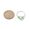 Glass Finger Rings RJEW-JR00925-02-3