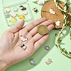 16Pcs 16 Styles Animal Shape Alloy Enamel Pendants FIND-YW0005-75-4