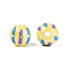 Handmade Porcelain Ceramic Beads PORC-Q005-03F-2