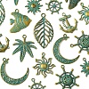 9 Styles Zinc Alloy Pendants FIND-FS0002-71-3