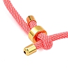 Braided Nylon Cord Bracelet Making MAK-A017-D03-24G-2