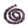 Natural Charoite Beads Strands G-D480-A11-2