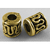 Tibetan Style Alloy Beads X-GLF0030Y-NF-1