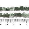 Natural Green Rutilated Quartz Beads Strands G-C179-F07-02-5