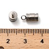 201 Stainless Steel Cord Ends LS-STAS-S167-01D-P-3