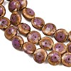 Vintage Style Glazed Porcelain Beads PORC-B002-12-02-2