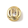 Brass Micro Pave Cubic Zirconia Multi-Strand Links KK-C111-01G-U-1