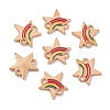 Colorful Rainbow Alloy Enamel Connector Charms FIND-TAC0014-77C-2