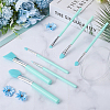 1 Set Silicone Makeup Brushes Set AJEW-GF0010-26-4