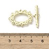 Brass Micro Pave Cubic Zirconia Toggle Clasps KK-C048-05G-3