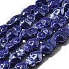 Handmade Porcelain Beads Strands PORC-I028-01C-1