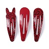 Cute Spray Painted Iron Snap Hair Clips PHAR-F012-01D-1