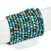 Natural HuBei Turquoise Beads Strands G-M411-A02-01-1