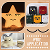 20 Sets Non-Woven Cake Insert Card Decoration AJEW-FG0004-74B-5