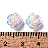 Tricolor Opaque Resin Cabochons LS-CRES-P029-C02-3