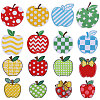 1Bag Polyester Clothing Patches PATC-FG0003-30-1