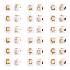 Opaque Acrylic Beads MACR-TAG0001-07C-3