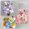 100Pcs 2 Styles Iron Stalk Flower Rod AJEW-SP0003-74-7