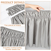 Adjustable Polyester Wrap Around Bed Skirts AJEW-WH20022-10D-01-6