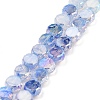 Imitation Jade Glass Beads Strands GLAA-P058-05A-03-1