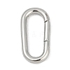 Brass Spring Gate Rings KK-S527-01P-B-1
