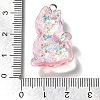 Opaque Resin Pendants RESI-Q019-01D-3