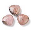 Natural Rhodonite Heart Love Stone G-G973-08A-1
