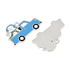 Rack Plating Alloy Enamel Pendants AL-CBA2B10-05P-01-2