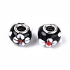 Handmade Lampwork European Beads X-LAMP-Q029-03K-2