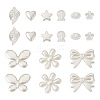 Craftdady 180Pcs 9 Style ABS Plastic Imitation Pearl Beads OACR-CD0001-08-11