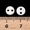 Natural Freshwater Shell Buttons X-SHEL-N036-04-3