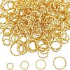 400Pcs 4 Style Iron Jump Rings IFIN-UN0001-05-1