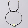 Fruit Apple Polymer Clay Braided Bead Bracelets LP5577-5-1