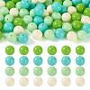 Opaque Acrylic Beads OACR-TAC0014-06D-10