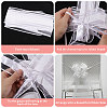 Polyester Pull Bows with Gauze Fabric AJEW-WH0485-10-4