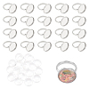 Unicraftale DIY Finger Rings Making Kits DIY-UN0001-17P-1